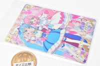 Hirogaru Sky! Pretty Cure KiraKira Card Gummy baton touch [13.Cure Sky & Cure Prism (Holo Rare Card)]