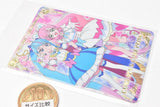 Hirogaru Sky! Pretty Cure KiraKira Card Gummy baton touch [13.Cure Sky & Cure Prism (Holo Rare Card)]