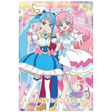 Hirogaru Sky! Pretty Cure KiraKira Card Gummy baton touch [13.Cure Sky & Cure Prism (Holo Rare Card)]