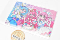 Hirogaru Sky! Pretty Cure KiraKira Card Gummy baton touch [18.Baton Touch Card (Cure Sky & Cure Prism & Cure Precious) (Holo Rare Card)]