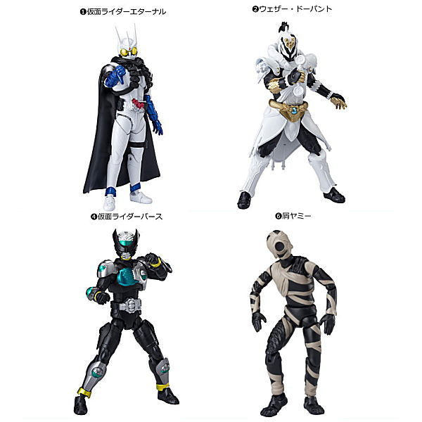 SHODO-O Kamen Rider Part.11 [Assorted 4 type set (1.Kamen Rider Eternal/2.Weather Dopant/4.Kamen Rider Birth/6.Kuzu Yummy)]
