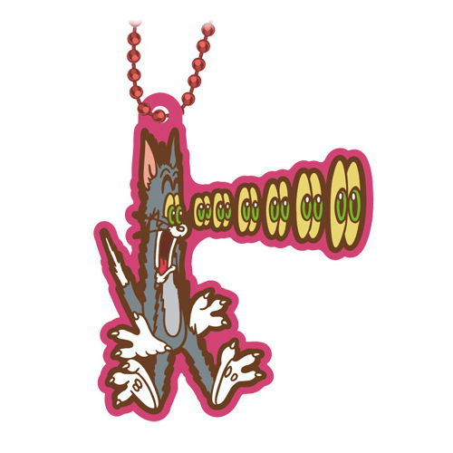 TOM and JERRY Pukkuri Rubber mascot biscuit [1.A]