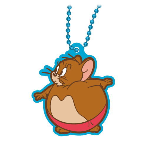 TOM and JERRY Pukkuri Rubber mascot biscuit [2.B]