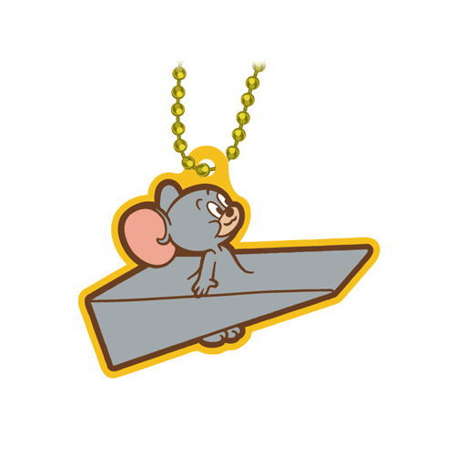 TOM and JERRY Pukkuri Rubber mascot biscuit [11.K]