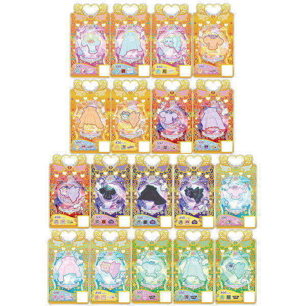 Waccha PriMagi! PuriMagi Code Card Collection Gummy Wedding Rose SP [Assorted 18 type set (C-058 to C-075)]