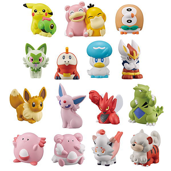 Pokemon Kids Memories Pokemon GET! Hen [All 15 type set(Full Complete)]