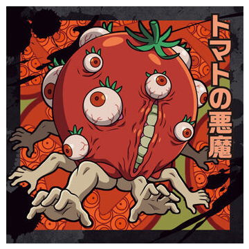 Niforamtion Chainsaw Man Seal Wafer [1.Tomato Devil (Normal)]