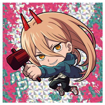 Niforamtion Chainsaw Man Seal Wafer [22.Power (Super rare)]