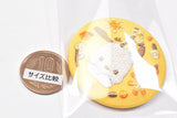 Sanrio characters embroidery can badge with biscuit [12.Pochacco 2]