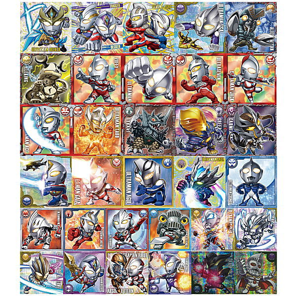 Ultraman seal wafer vol.2 [All 32 type set(Full Complete)]