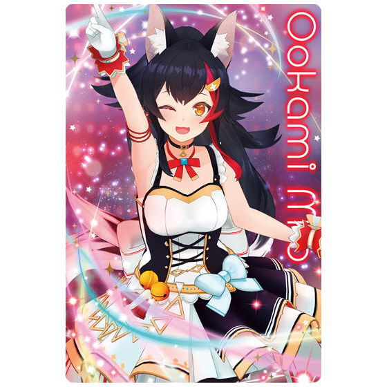 hololive wafer Part.2 [14.Ookami Mio (Member card)]