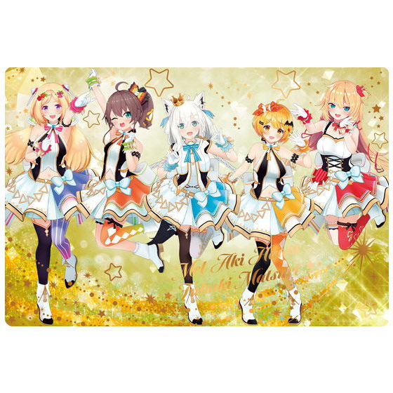 hololive wafer Part.2 [37.1st gen (group card) (gold foil stamping)]