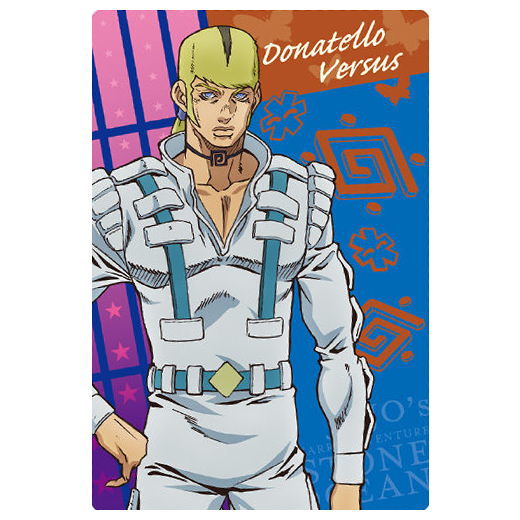 JoJo's Bizarre Adventure Stone Ocean Wafer Part.3 [10.Donatello Versus (character card)]