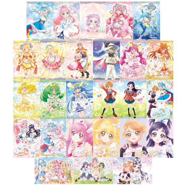 Pretty Cure Wafer Trading Card #7-23 HR Cure Happy Smile Precure