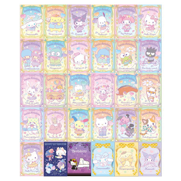 Sanrio Characters Wafer Part.3 [All 30 type set(Full Complete)]