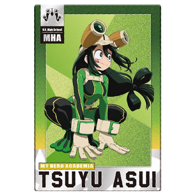 TV Anime My Hero Academia Wafer [6.Tsuyu Asui (Character Card)]
