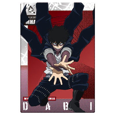 TV Anime My Hero Academia Wafer [9.Dabi (Character Card)]