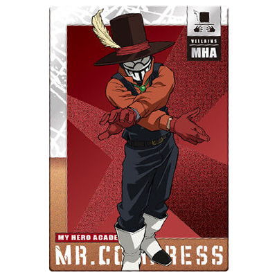TV Anime My Hero Academia Wafer [12.Mr. Compress (Character Card)]