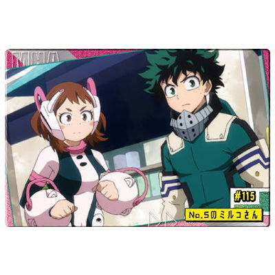 TV Anime My Hero Academia Wafer [14.#115 No.5 Mirko-san (Story Card)]
