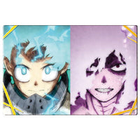 TV Anime My Hero Academia Wafer [19.Izuku Midoriya & Tomura Shigaraki (Visual Card) (Rare) (Gold Foil Stamping)]