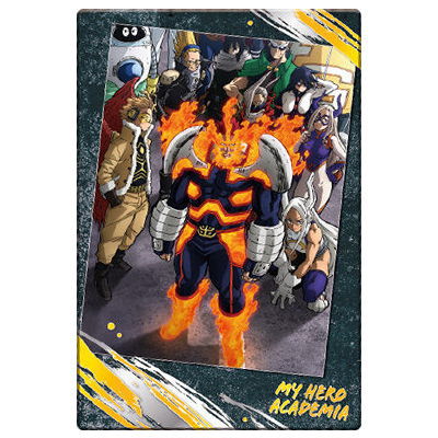 TV Anime My Hero Academia Wafer [20.Allmight (Visual Card) (Rare) (Gold Foil Stamping)]