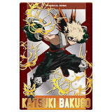 TV Anime My Hero Academia Wafer [22.Katsuki Bakugo (Special character card) (Rare) (Gold foil stamping)]