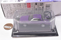 1/64 Scale Nissan Famous Vehicle Legend '23 Skyline [6.(2-B) Nissan Skyline Hard Top 2000 Turbo Intercooler RS X Purple/Chrome Metallic (Not factory color)]