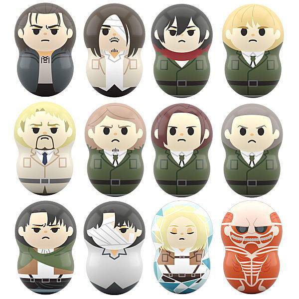 Coo'nuts Attack on Titan [All 12 type set(Full Complete)]