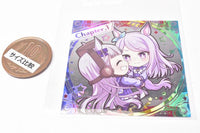 Umamusume Pretty Derby Pretty Derby Gummy Vol.4 [21.Mejiro McQueen & Gold Ship (Rare)(Rainbow holo foil stamped)]