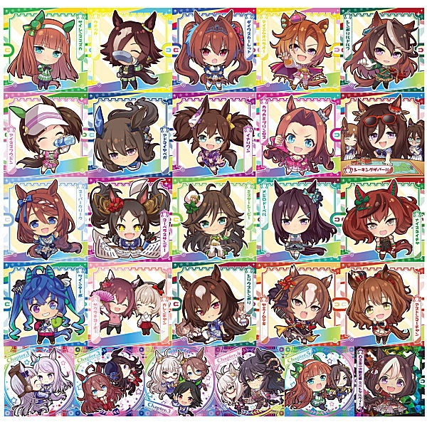 Umamusume Pretty Derby Pretty Derby Gummy Vol.4 [All 26 type set including Secret (Full Complete)]