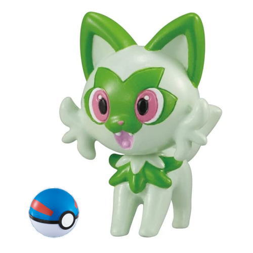 Pokemon Get Collection Gum Journey to a New World! [8.Sprigatito]