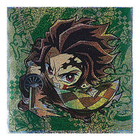 Niforamtion Kimetsu no Yaiba Deformed Style Sticker Wafer Part.9 [22.Tanjirou Kamado (Super Rare)]