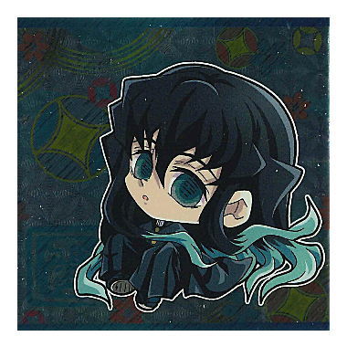 Niforamtion Kimetsu no Yaiba Deformed Style Sticker Wafer Part.9 [26.Muichiro Tokito (Rare)]