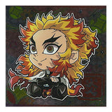 Niforamtion Kimetsu no Yaiba Deformed Style Sticker Wafer Part.9 [28.Kyojuro Rengoku (Rare)]