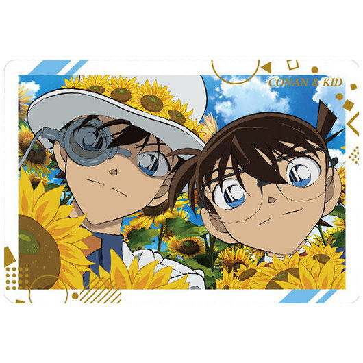 Itajaga Detective Conan [21.Conan Edogawa & Phantom Thief Kid (Visual Card) (Rare) (metallic embossed)]
