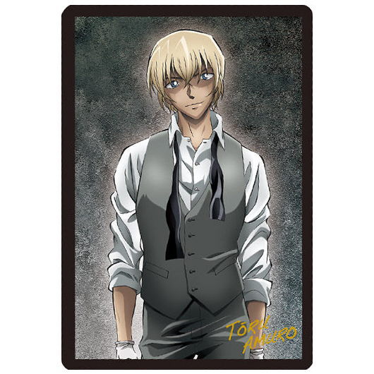 Itajaga Detective Conan [28.Toru Amuro (Visual Card) (Rare) (metallic embossed)]