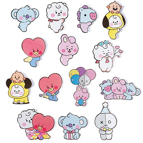 Pitacot BT21 [All 14 type set(Full Complete)]