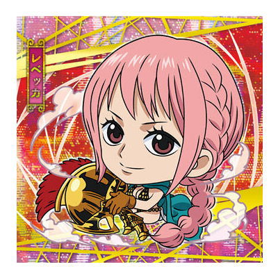 Niforamtion ONE PIECE Pirate Sticker Wafer LOG.5 [11.Rebecca (Super Rare)]