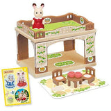 Sylvanian Families Mini Series First Sylvanian Families (Kabaya Original Shokugan) [3.Carport and Chocolate Rabbit (Freya)]