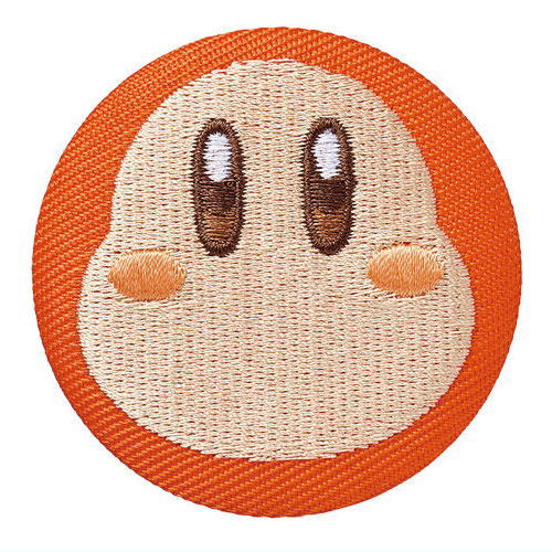 CAN BADGE COLLECTION Hoshi no Kirby [7.Waddle Dee (face)]