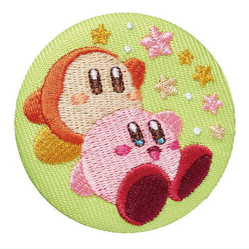 CAN BADGE COLLECTION Hoshi no Kirby [10.Kirby & Waddle Dee]