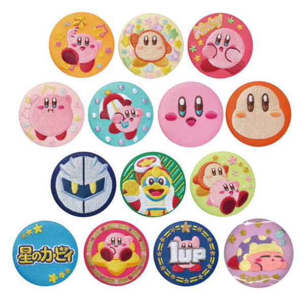 CAN BADGE COLLECTION Hoshi no Kirby [All 14 type set(Full Complete)]