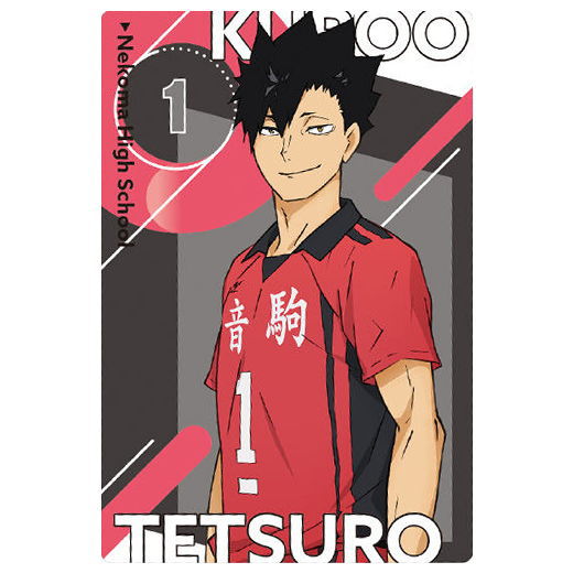 Haikyu!! Wafer Part.3 [6.Tetsuro Kuroo (Character Card)]