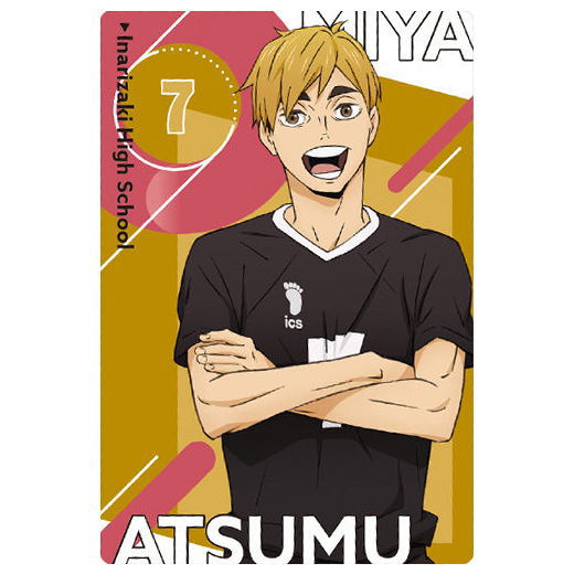 Haikyu!! Wafer Part.3 [10.Atsumu Miya (Character Card)]