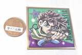 Niforamtion JoJo's Bizarre Adventure Sticker Wafer Phantom Blood Battle Tendency [11.Joseph Joestar (Rare)]