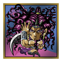 Niforamtion JoJo's Bizarre Adventure Sticker Wafer Phantom Blood Battle Tendency [13.Kars (Rare)]
