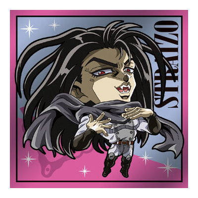 Niforamtion JoJo's Bizarre Adventure Sticker Wafer Phantom Blood Battle Tendency [20.Straizo (Normal)]