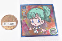 Dragon Ball Super Warrior Sticker Wafer Super A divine dragon that grants wishes [11.Bulma(Normal)]