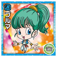 Dragon Ball Super Warrior Sticker Wafer Super A divine dragon that grants wishes [11.Bulma(Normal)]