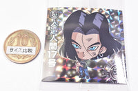 Dragon Ball Super Warrior Sticker Wafer Super A divine dragon that grants wishes [21.Android #17(God Rare)]